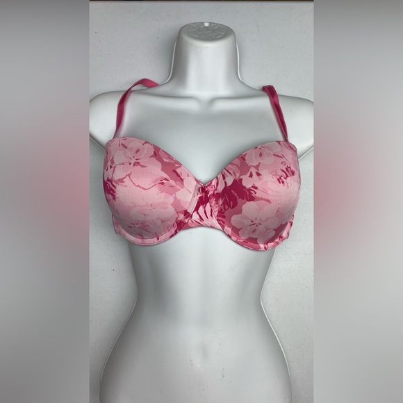 miyu Other - Miiya PNK/CREM Lightly Lined Underwire, 34D. *P1068